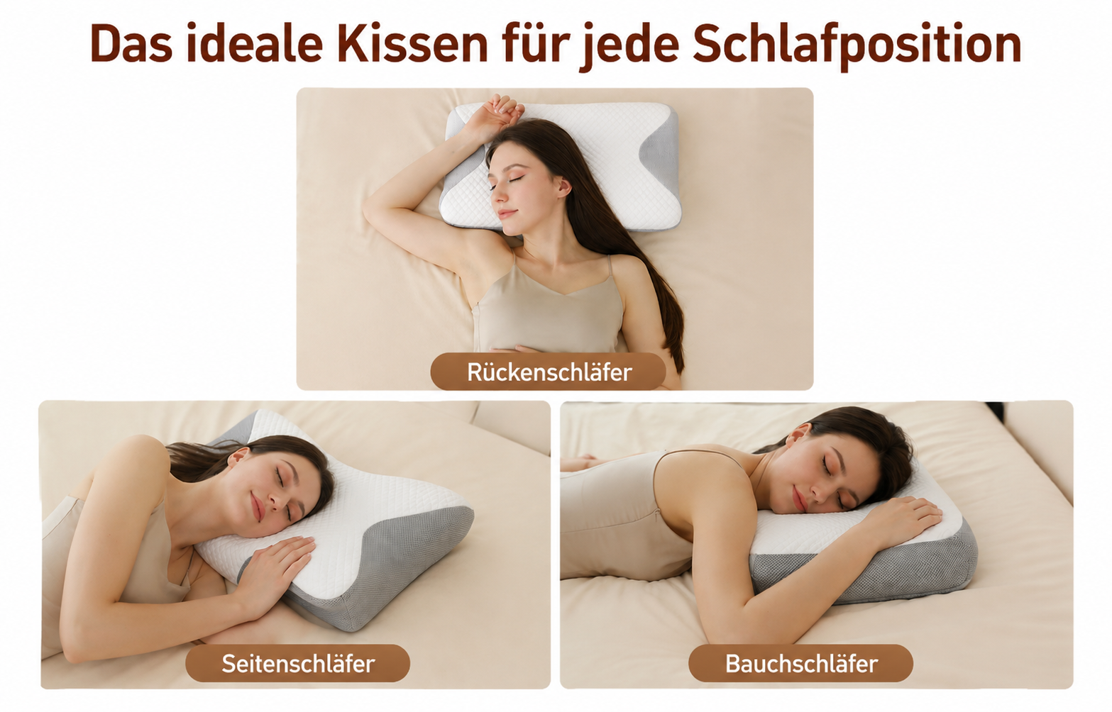 Velmor – Ergonomisches Nackenkissen