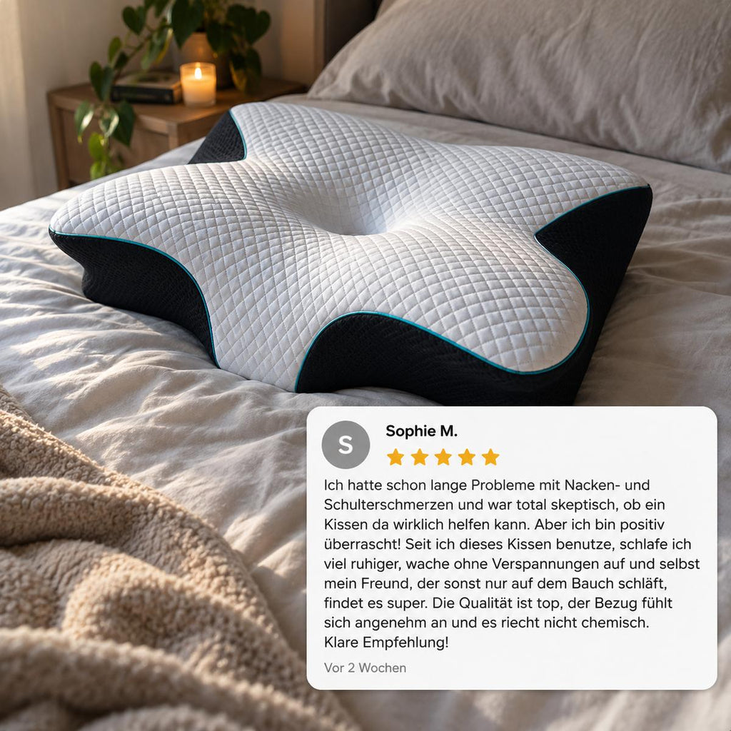 Nuvia – Ergonomisches Nackenkissen